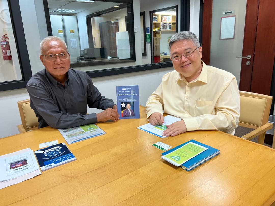 President of JSU met Director of Publishing of ISEAS Mr. NG Kok Kiong